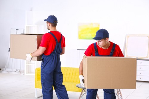 Person browsing the Bow Removals website with cookie notice