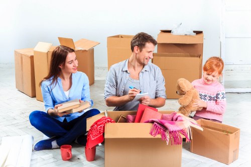 Moving van service in Bow for home and business moves