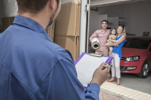 Home moving service supporting customers in Bow