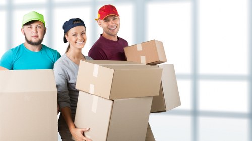 Prepared moving truck for a residential move in Bow, East London