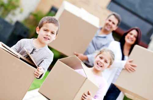 Removals van for home and business transport in Bow