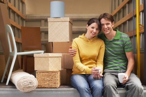 Commercial moving access and parking considerations in Bow