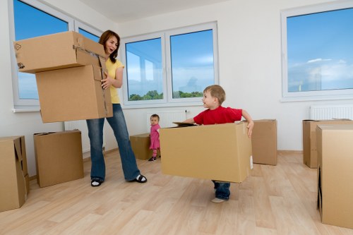 Quote paperwork and moving checklist for a local removal job