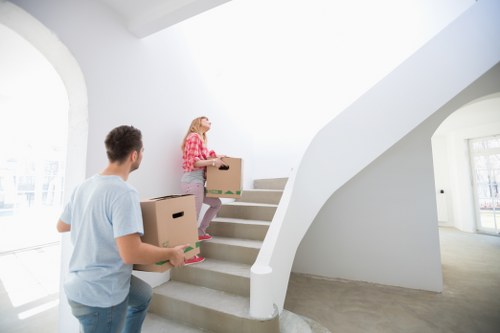 Careful loading and transport for household items in Bow
