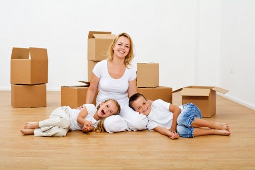 Packing and loading help for a flat move in Bow with access and parking considerations