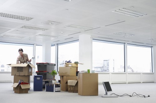 Office relocation quote planning for Bow businesses with packing and logistics